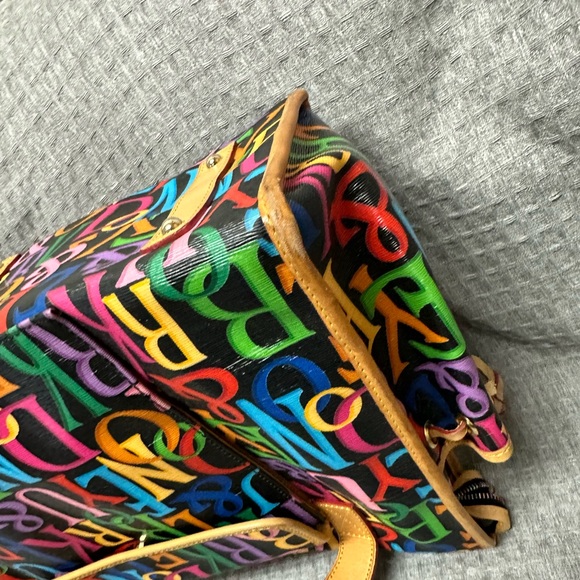 Dooney and Bourke doodle print laptop bag/tote bag - Picture 12 of 12